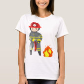 Feuerwehrmann T-Shirt (Vorderseite)