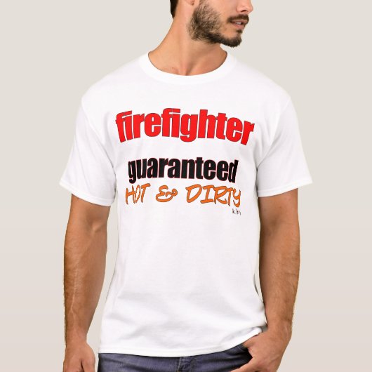 Feuerwehrmann T-Shirt (Vorderseite)