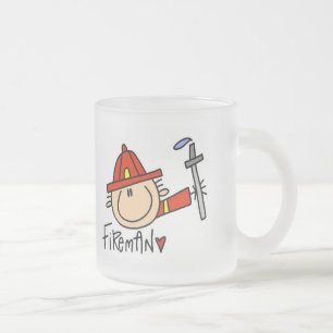 Feuerwehrmann T-Shirts und Geschenke Mattglastasse