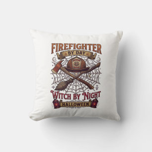Feuerwehrmann Tag Hexennacht Halloween Helm Axt B Kissen