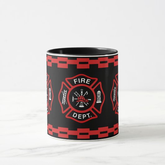 Feuerwehrmann Tasse (Zentrum)