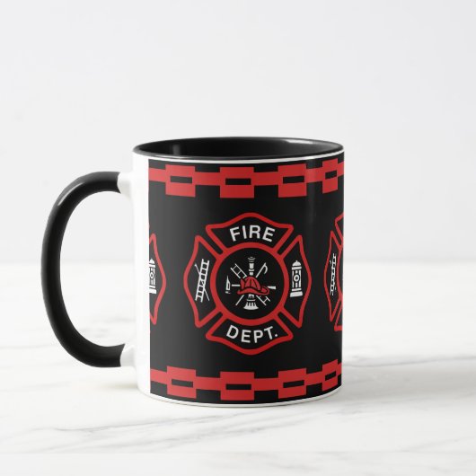 Feuerwehrmann Tasse (Links)
