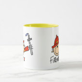 Feuerwehrmann Tasse (Zentrum)