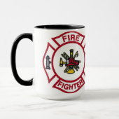Feuerwehrmann-Tasse Tasse (Links)