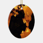 Feuerwehrmann-Team Keramik Ornament (Rechts)