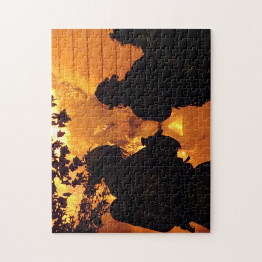 Feuerwehrmann-Team Puzzle (Vertikal)