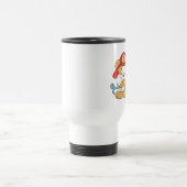 Feuerwehrmann-Teddybär Reisebecher (Mittel)