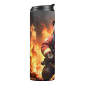 Feuerwehrmann, Thermosbecher (Nach links gedreht)