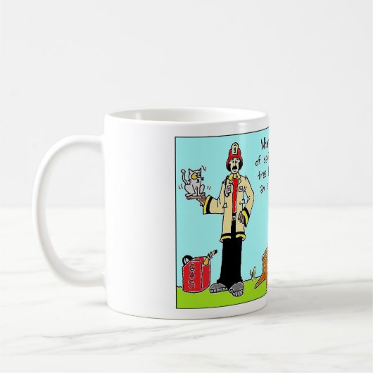 FEUERWEHRMANN, TheStripMallbyChrisRogers Kaffeetasse (Links)