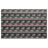 Feuerwehrmann Thin Red Line American Flag Fireman Stoff (Fat Quarter (45,7 x 55,9 cm))