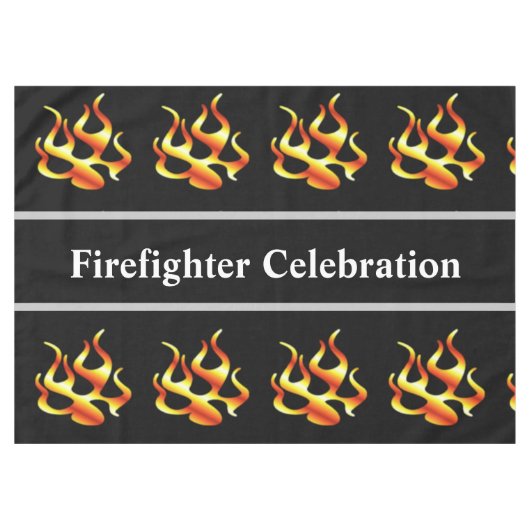 Feuerwehrmann tischdecke (Vorderseite (Horizontal))