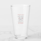 Feuerwehrmann-Tochter Vintage Glas (Rückseite)
