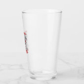 Feuerwehrmann-Tochter Vintage Glas (Links)