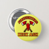 FEUERWEHRMANN-TRITT-ASCHE BUTTON (Vorne & Hinten)