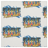 Feuerwehrmann-Tritt-Asche! Stoff (Muster)