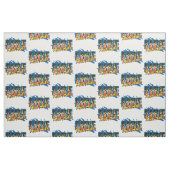 Feuerwehrmann-Tritt-Asche! Stoff (Fat Quarter (45,7 x 55,9 cm))