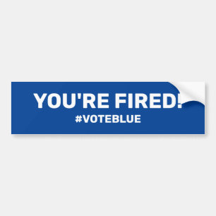 Feuerwehrmann Trump Autoaufkleber