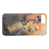 Feuerwehrmann-ursprüngliches Case-Mate iPhone Hülle (Rückseite (Horizontal))