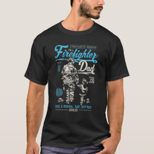 Feuerwehrmann Vater Tag T Shirt Retro Vater Xmas G