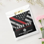 Feuerwehrmann Vielen Dank Red Line Flaggenruhestan Geschenktütchen (Versiegelt)