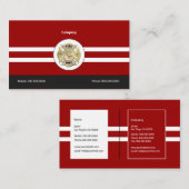 Feuerwehrmann Visitenkarte (Vorne/Hinten)