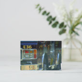 Feuerwehrmann-Visitenkarte Visitenkarte (Stehend Vorderseite)