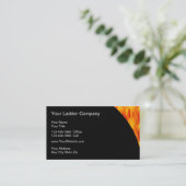 Feuerwehrmann-Visitenkarten Visitenkarte (Stehend Vorderseite)