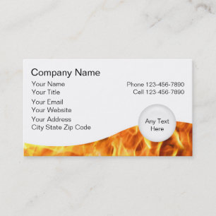 Feuerwehrmann Visitenkarten Visitenkarte