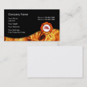 Feuerwehrmann-Visitenkarten Visitenkarte (Vorne/Hinten)