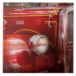 Feuerwehrmann - Ward La France Fliese