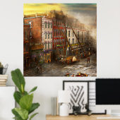 Feuerwehrmann - Washington DC - Feuer in den Bedel Poster (Heimbüro)