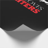 Feuerwehrmann Weihnachtsgeschenke Weihnachtsmann F Geschenkpapier (Ecke)