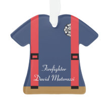 Feuerwehrmann-Weihnachtsverzierung