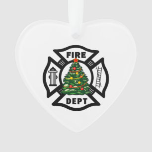 Feuerwehrmann-Weihnachtsverzierungen Ornament