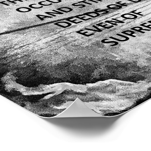 Feuerwehrmann werden poster (Ecke)