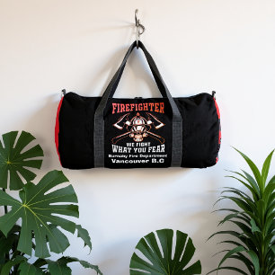 Feuerwehrmann Wir bekämpfen, was Angst macht Duffle Bag