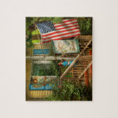 Feuerwehrmann - wird mein Held gesegnet Puzzle (Vertikal)