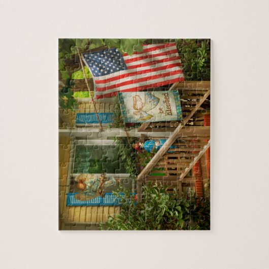 Feuerwehrmann - wird mein Held gesegnet Puzzle (Vertikal)