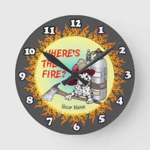 Feuerwehrmann Wo Ist Das Feuer Uhren