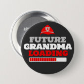 Feuerwehrmann Zukunft Oma Laden Duschknopf Button (Vorne & Hinten)
