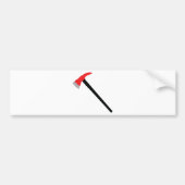 Feuerwehrmannaxt Autoaufkleber (Vorne)