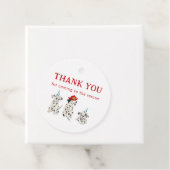 Feuerwehrmännchen Geburtstags-Liebesmarken Geschenkanhänger (Beispiel)