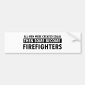 Feuerwehrmannentwürfe Autoaufkleber (Vorne)