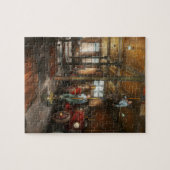 Feuerwehrmänner - Beantworten der Feuerglocke 1922 Puzzle (Horizontal)