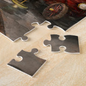 Feuerwehrmänner - Beantworten der Feuerglocke 1922 Puzzle (Seite)