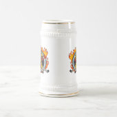 Feuerwehrmänner befürchten kein Feuer Bierglas (Mittel)