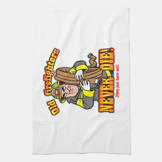 Feuerwehrmänner Handtuch (Vertikal)