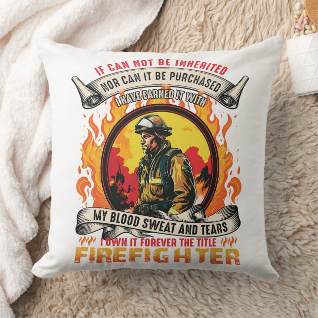 Feuerwehrmänner Kissen (Decke)