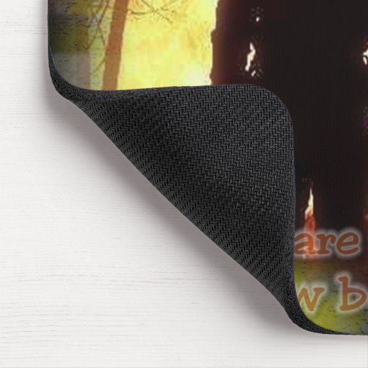 Feuerwehrmänner Mousepad (Ecke)