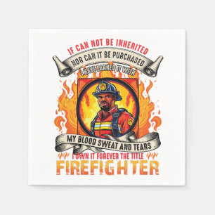 Feuerwehrmänner Serviette